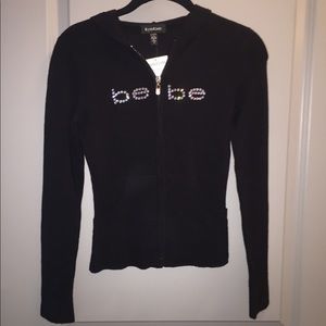 bebe logo sweater**